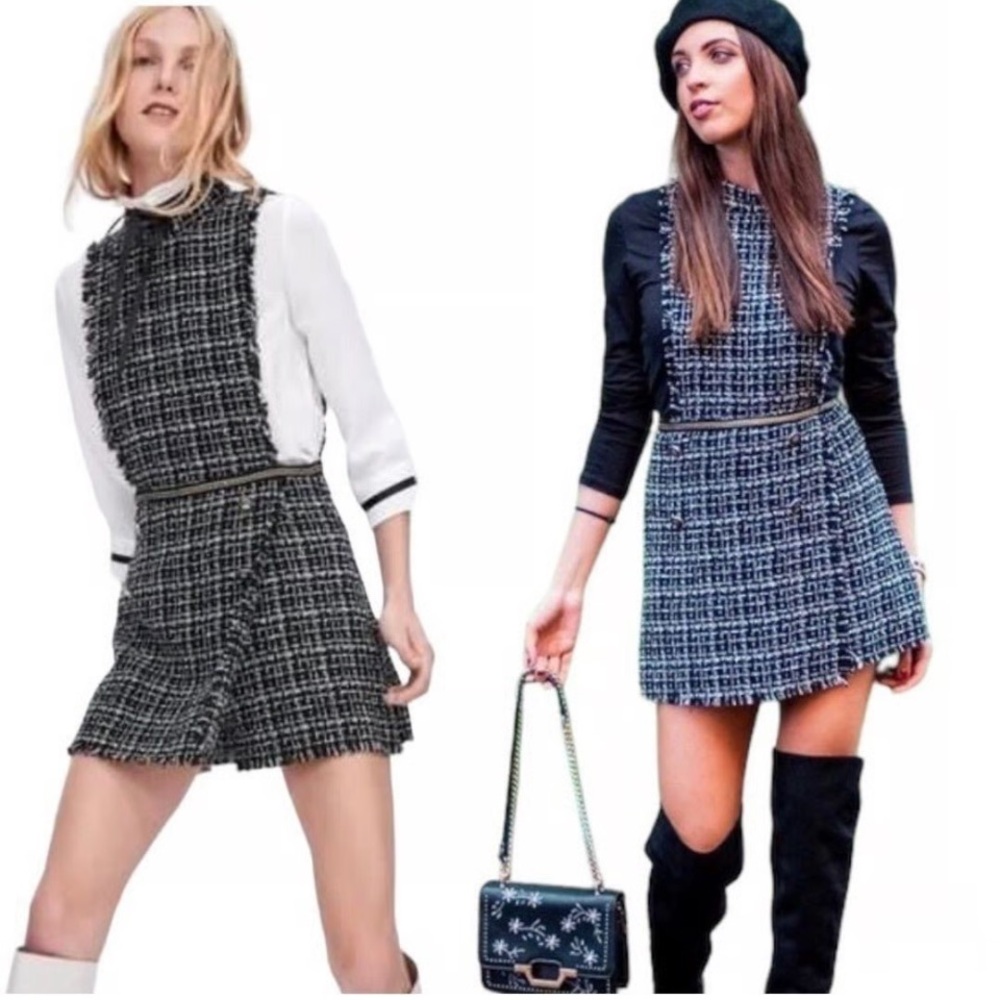Zara Tweed Romper